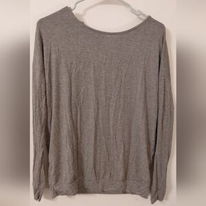 Adore Me Heather Gray Top